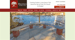 Desktop Screenshot of bostonoutdoorliving.com